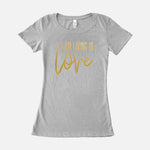 I AM Living In Love Crew T-Shirt (3 Color Options)